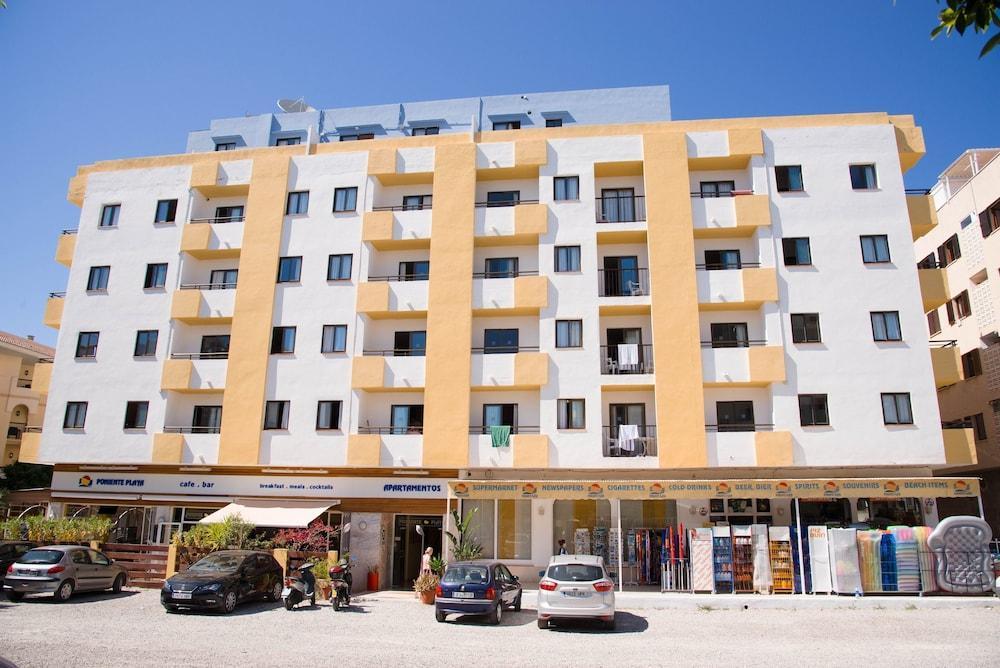 Aparthotel Boutique Poniente Playa Sant Antoni de Portmany Exterior foto